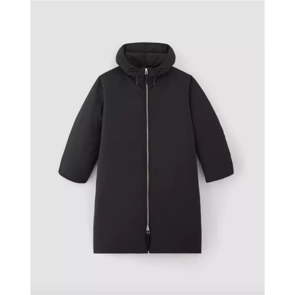 Everlane Nwt Re:Down Puffer Coat Mid Length Jacket In Black Size Xxs Msrp $298